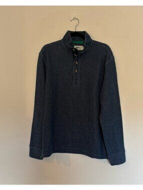 Wellen Mens High Tide Organic Fleece Pullover Sweater